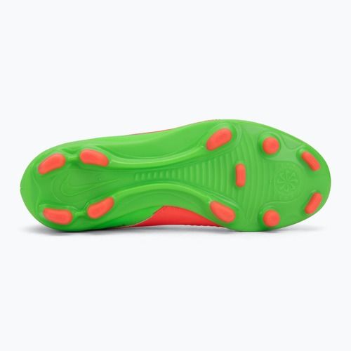 Încălțăminte de fotbal pentru copii Nike Jr. Phantom 6 Club Erling Haaland MG hot punch/green strike/black