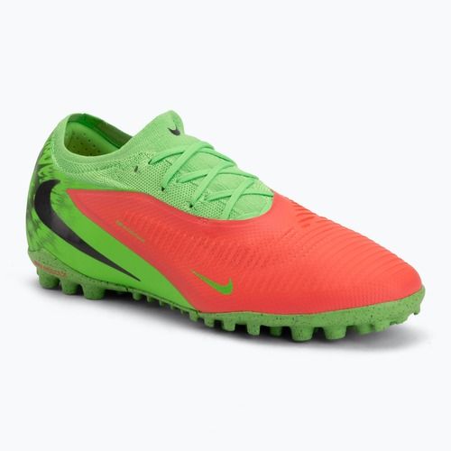 Încălțăminte de fotbal pentru bărbați Nike Phantom 6 Low Pro Erling Haaland TF hot punch/green strike/black
