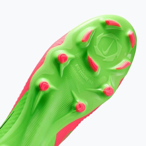 Încălțăminte de fotbal pentru bărbați Nike Phantom 6 Low Academy Erling Haaland FG hot punch/green strike/black