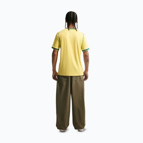 Tricou de fotbal pentru bărbați Nike Brazil 2026 Stadium Home Soccer Replica canary/light menta/geode teal