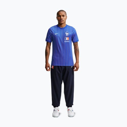 Tricou de fotbal pentru bărbați Nike FFF Academy Pro Pre-Match game royal/university red/white