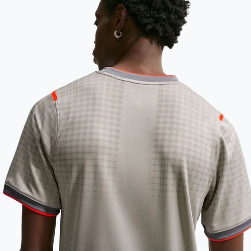 Tricou de fotbal pentru bărbați Nike England Academy Pro Pre-Match pewter grey/bright crimson
