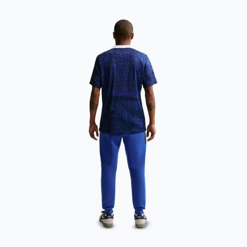 Pantaloni de fotbal pentru bărbați Nike FFF Tech Fleece Joggers game royal/metallic copper