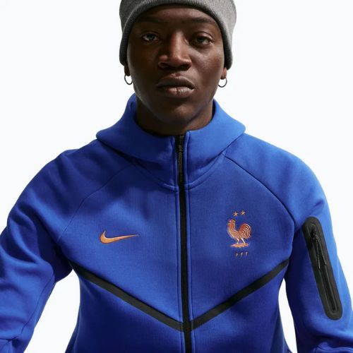 Bluză pentru bărbați Nike FFF Tech Fleece Windrunner Full Zip game royal/metallic copper
