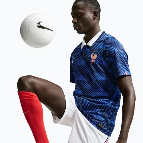 Pantaloni scurți de fotbal pentru bărbați Nike FFF 2026 Stadium Home Soccer Replica white/metallic copper