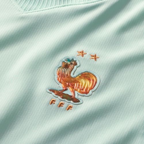 Tricou de fotbal pentru copii Nike FFF 2026 Stadium Away igloo/monarch/monarch