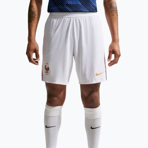 Pantaloni scurți de fotbal pentru bărbați Nike FFF 2026/27 Match Home white/metallic copper