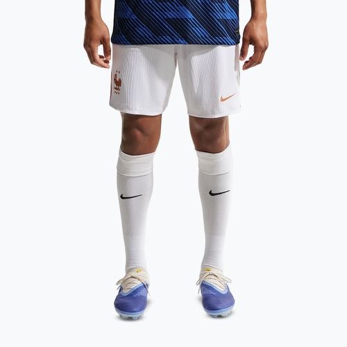 Pantaloni scurți de fotbal pentru bărbați Nike FFF 2026/27 Match Home white/metallic copper