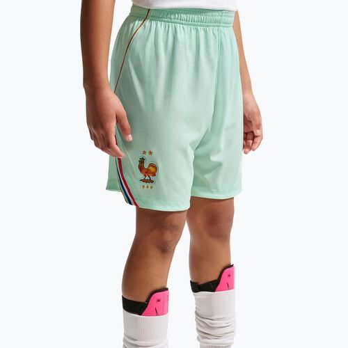 Pantaloni scurți de fotbal pentru copii Nike FFF 2026 Stadium Away igloo/monarch/monarch