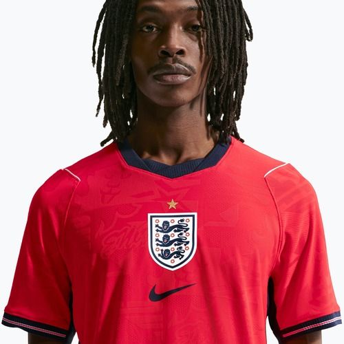 Tricou de fotbal pentru bărbați Nike England 2026 Match Away speed red/obsidian/white/obsidian