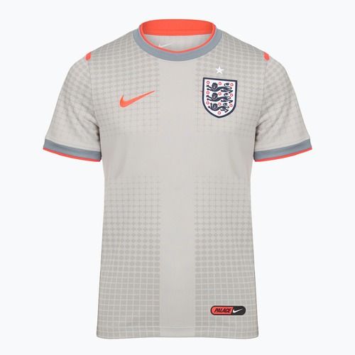 Tricou de fotbal pentru copii Nike England Pre-Match pewter grey/bright crimson