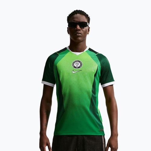 Tricou de fotbal pentru bărbați Nike Nigeria 2026 Stadium Home pine green/electric green/white