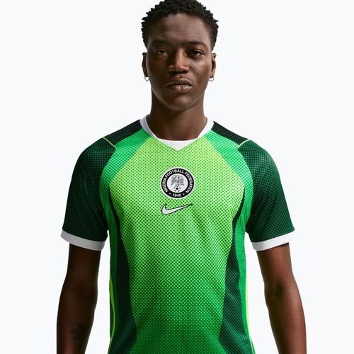Tricou de fotbal pentru bărbați Nike Nigeria 2026 Stadium Home pine green/electric green/white