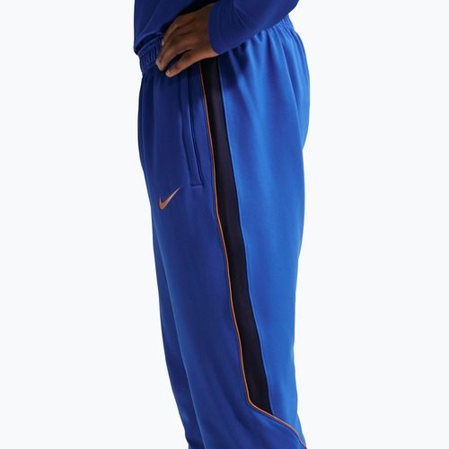 Pantaloni de fotbal pentru bărbați Nike FFF Strike game royal/metallic copper