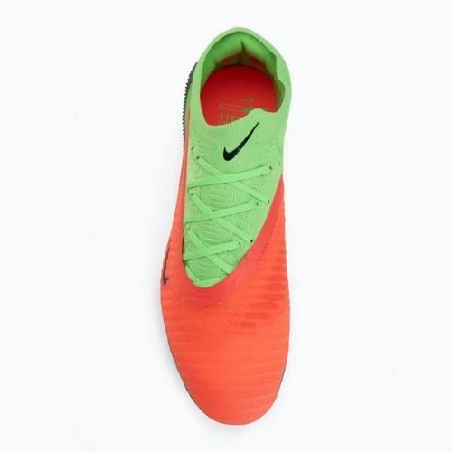 Încălțăminte de fotbal pentru bărbați Nike Phantom 6 Low Elite Erling Haaland FG hot punch/green strike/black
