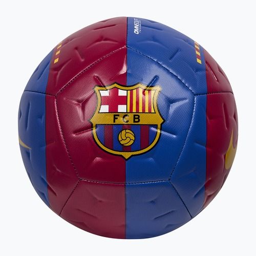 Minge de fotbal Nike Academy FC Barcelona game royal/cardinal red size 5