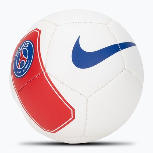 Minge pentru mini fotbal Nike Skills Paris-Saint Germain white/university red size 1