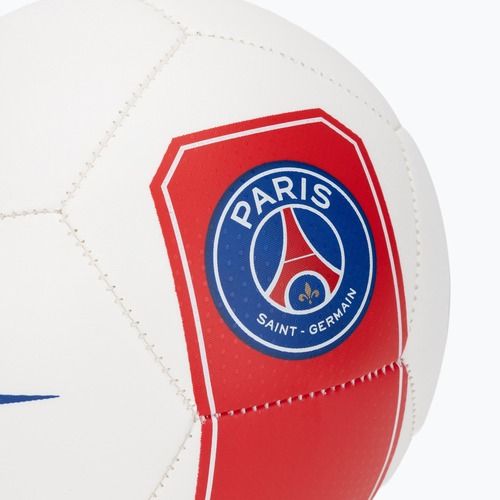 Minge pentru mini fotbal Nike Skills Paris-Saint Germain white/university red size 1