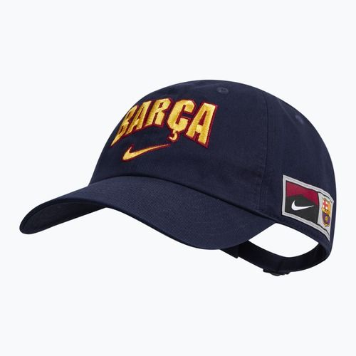Șapcă Nike FC Barcelona Club Cotton blackened blue