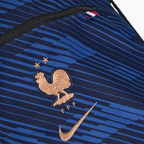 Sac Nike Academy France AOP 18 l blackened blue/game royal