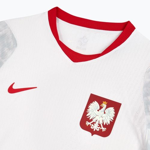 Tricou de fotbal pentru bărbați Nike Dri-Fit ADV Poland Match Home 2026 white/field silver