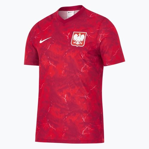 Tricou de fotbal pentru bărbați Nike Dri-Fit Poland Away 2026 noble red/sport red