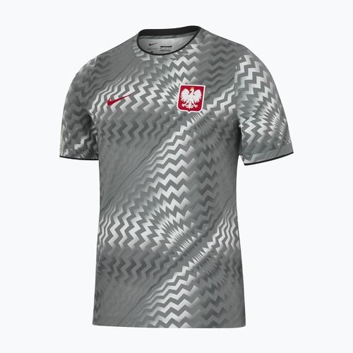 Tricou de fotbal pentru bărbați Nike Dri-Fit Poland Pre-Match 2026 pure platinum/cool grey