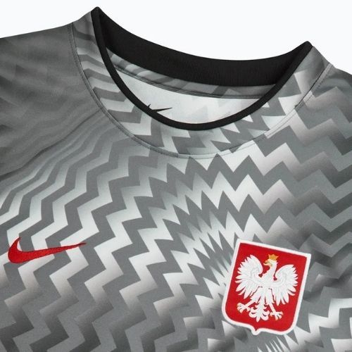 Tricou de fotbal pentru bărbați Nike Dri-Fit Poland Pre-Match 2026 pure platinum/cool grey