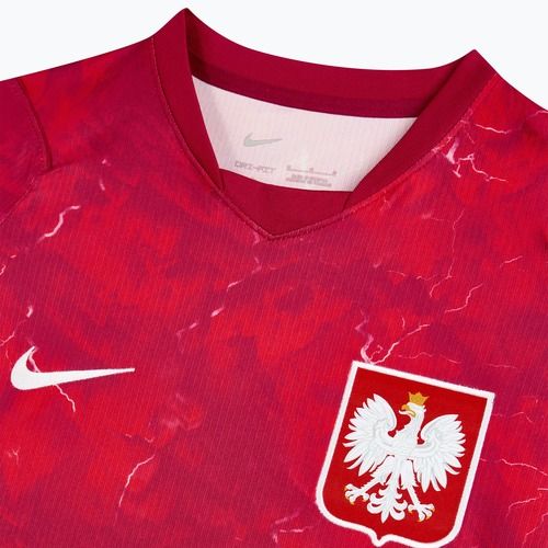 Tricou de fotbal pentru bărbați Nike Dri-Fit Poland Stadium Away 2026 noble red/sport red