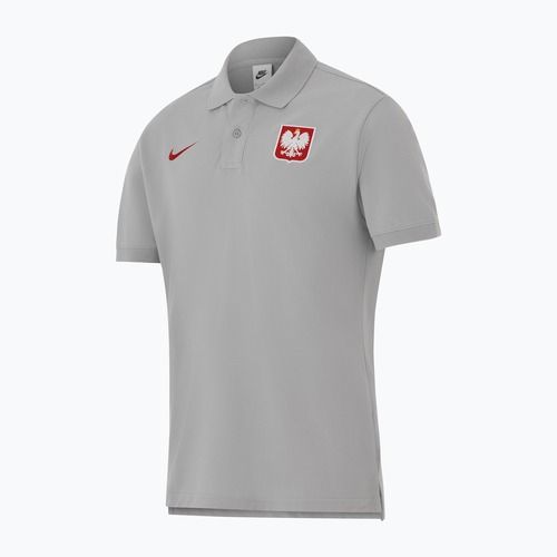 Tricou de fotbal pentru bărbați Nike Sportswear Poland Polo Matchup PQ wolf grey