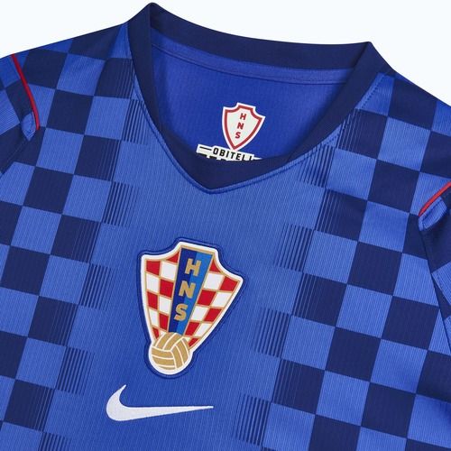 Tricou de fotbal pentru bărbați Nike Dri-Fit Croatia Stadium Away 2026 deep royal blue/hyper royal