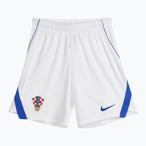 Pantaloni scurți de fotbal pentru bărbați Nike Dri-Fit Croatia Stadium Home white