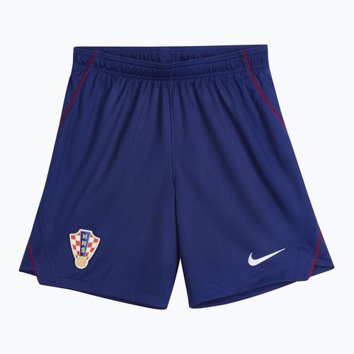 Pantaloni scurți de fotbal pentru bărbați Nike Dri-Fit Croatia Stadium Away deep royal blue