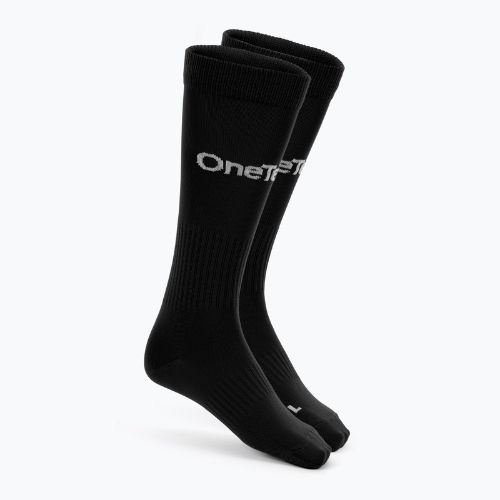 Șosete de fotbal OneTeam Precision football socks set 2-pack black
