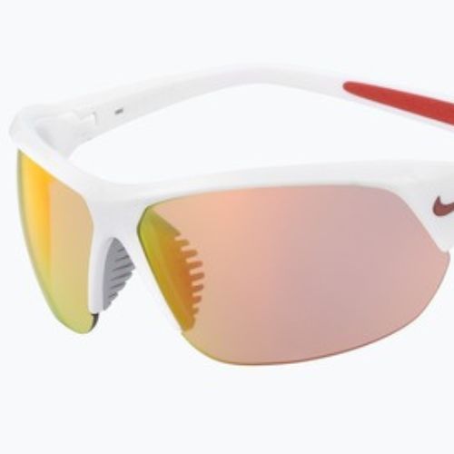 Ochelari de soare Nike Skylon Ace white/grey red mirror