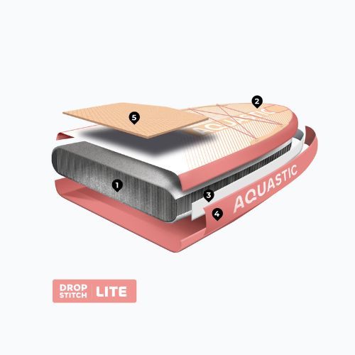 Placă SUP AQUASTIC Perth 10'8" allround orange