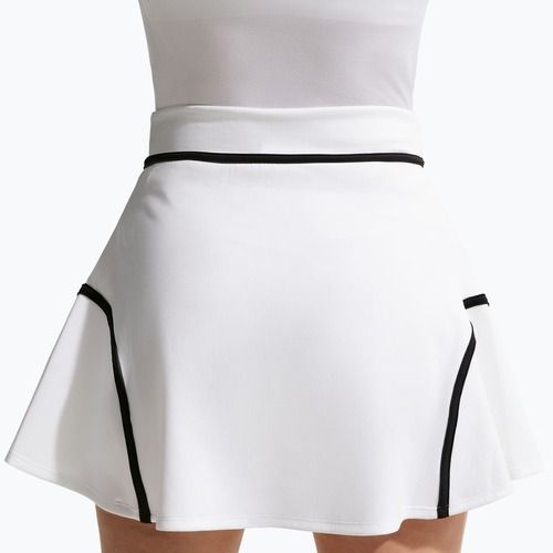 Fustă de tenis Nike Court Advantage Dri-Fit High Waisted white/black