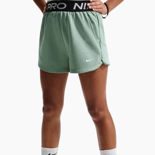 Pantaloni scurți pentru copii Nike Pro Fleece Dri-Fit steam/steam/black/white