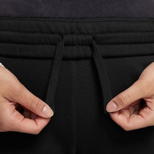 Pantaloni scurți pentru copii Nike Sportswear Club Fleece negru/negru/alb