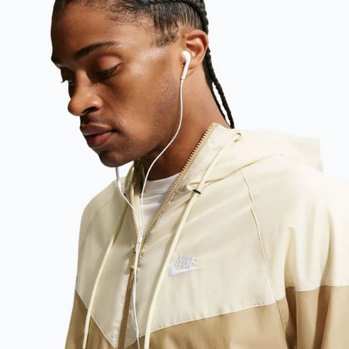 Geacă pentru bărbați Nike Sportswear Windrunner parachute beige/light khaki/white