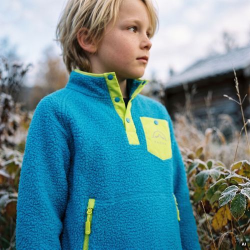 Hanorac fleece pentru copii KADVA RODIA KDB albastru
