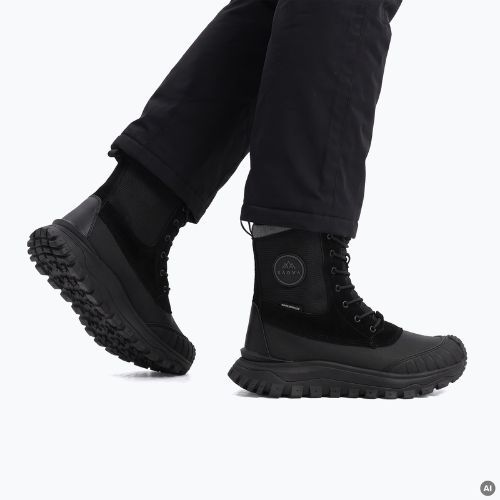 Ghete de iarnă pentru bărbați KADVA Fitzroy Mid WP negru
