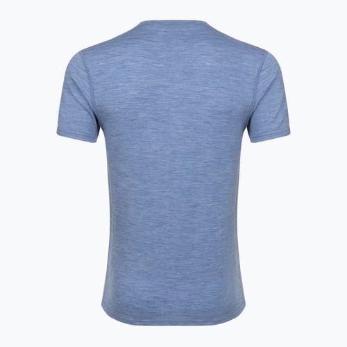 Tricou termoactiv pentru bărbați WOOLCANO Merino 100% TEE0546 blue