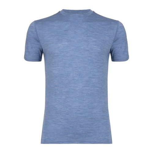 Tricou termoactiv pentru bărbați WOOLCANO Merino 100% TEE0546 blue