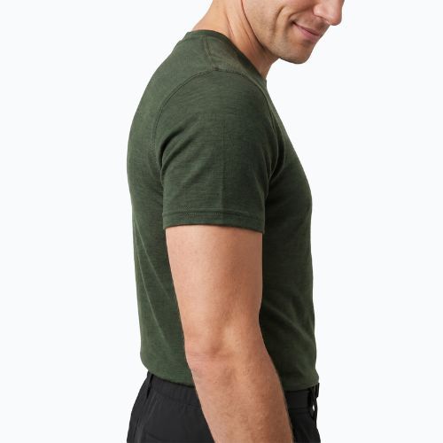 Tricou termic bărbați WOOLCANO Merino 100% TEE0546 verde