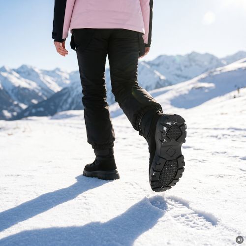 Ghete pentru femei KADVA BIGRA HG WP WMNS Black