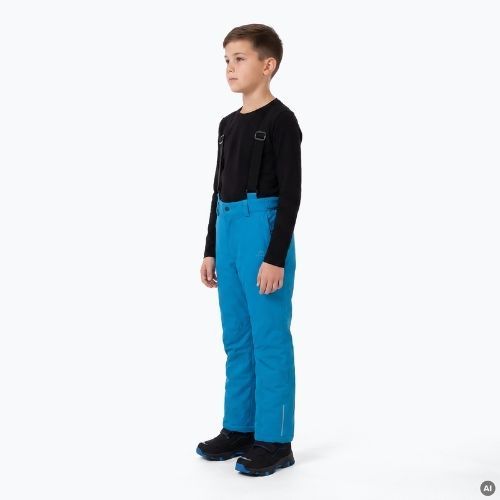 Set complet de schi pentru copii KADVA Blizzy JR albastru închis