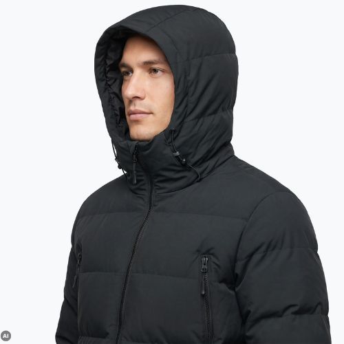 Palton căptușit pentru bărbați Ravin ECO negru