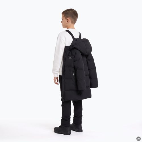 Haină călduroasă pentru copii KADVA Ravi ECO negru