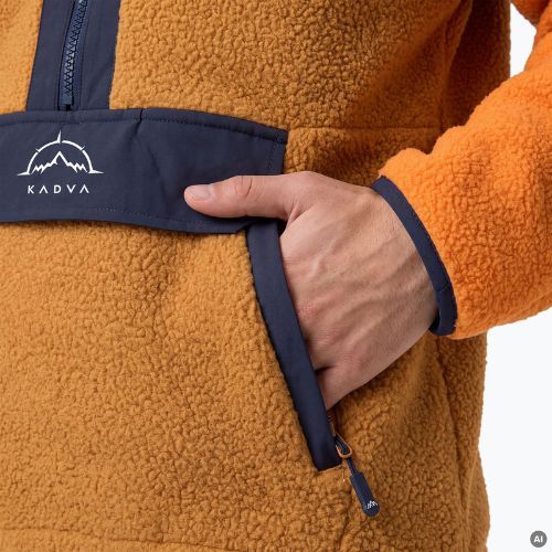 Hanorac polar bărbați KADVA RODIA maro